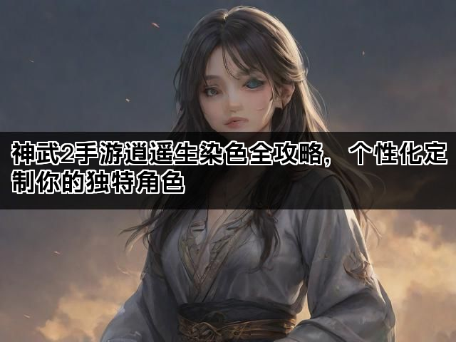 神武2手游逍遥生染色全攻略，个性化定制你的独特角色