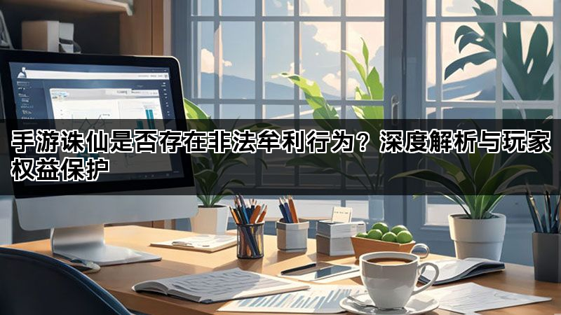 手游诛仙是否存在非法牟利行为？深度解析与玩家权益保护
