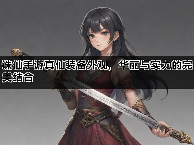 诛仙手游真仙装备外观，华丽与实力的完美结合