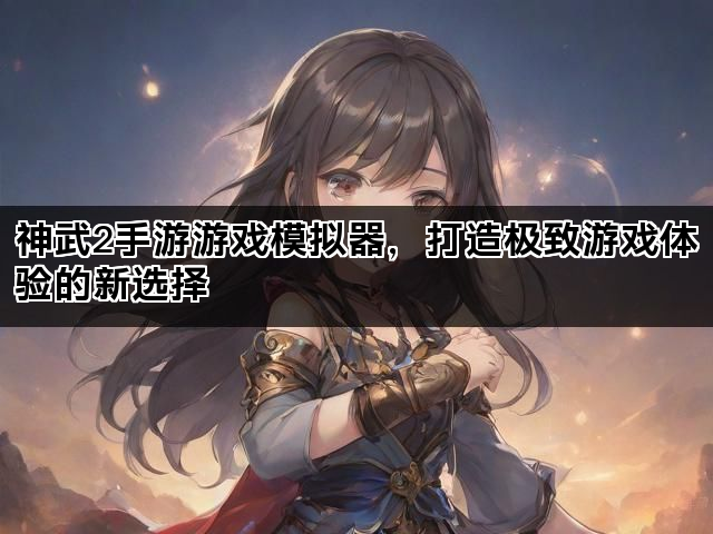神武2手游游戏模拟器，打造极致游戏体验的新选择