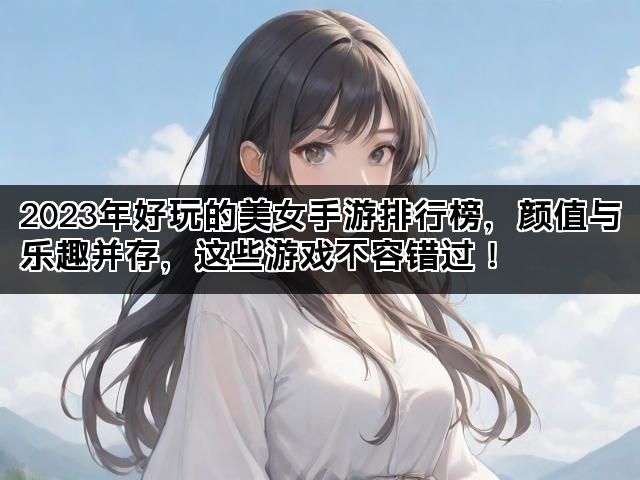 2023年好玩的美女手游排行榜，颜值与乐趣并存，这些游戏不容错过！