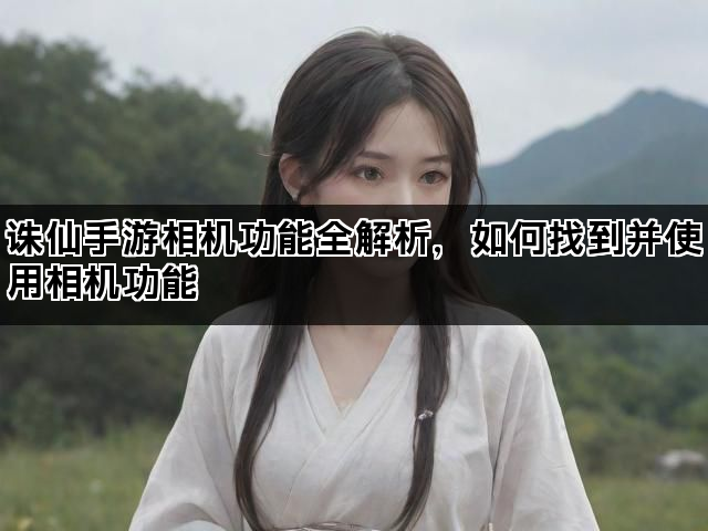 诛仙手游相机功能全解析，如何找到并使用相机功能