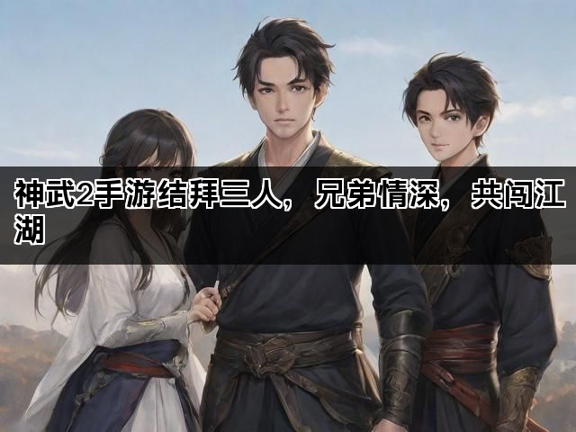 神武2手游结拜三人，兄弟情深，共闯江湖