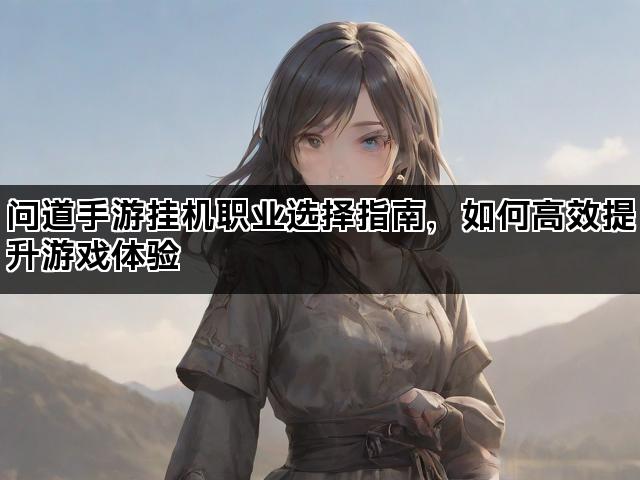 问道手游挂机职业选择指南，如何高效提升游戏体验