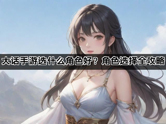 大话手游选什么角色好？角色选择全攻略