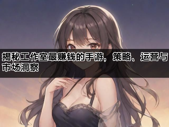 揭秘工作室最赚钱的手游，策略、运营与市场洞察