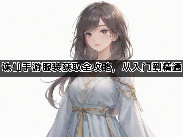 诛仙手游服装获取全攻略，从入门到精通