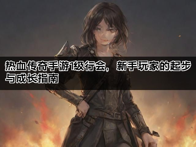 热血传奇手游1级行会，新手玩家的起步与成长指南