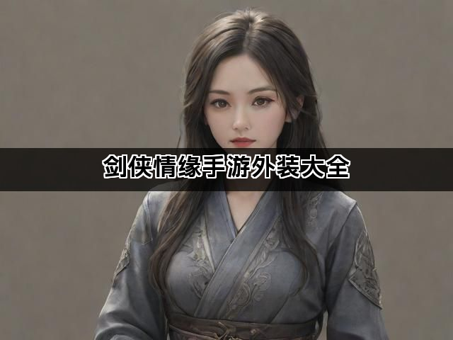 剑侠情缘手游外装大全
