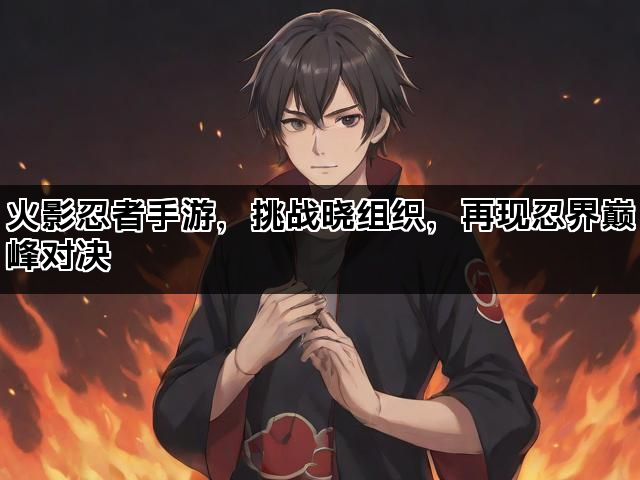 火影忍者手游，挑战晓组织，再现忍界巅峰对决