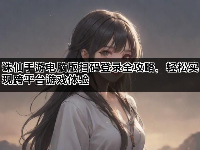 诛仙手游电脑版扫码登录全攻略，轻松实现跨平台游戏体验