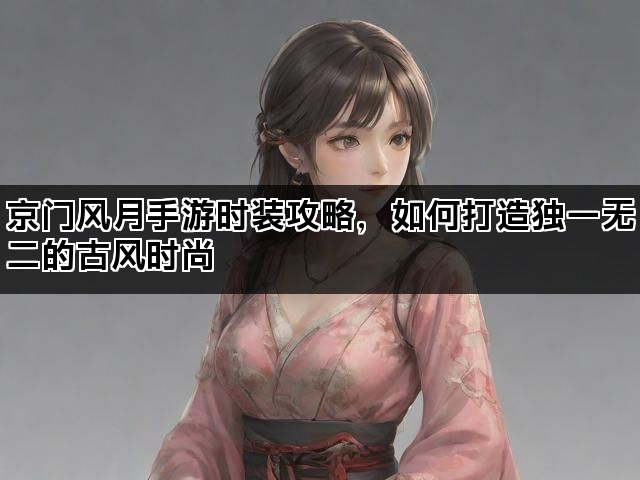京门风月手游时装攻略，如何打造独一无二的古风时尚