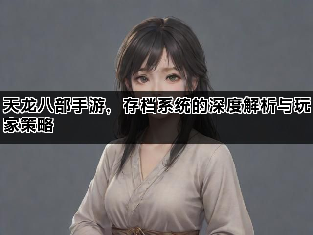 天龙八部手游，存档系统的深度解析与玩家策略
