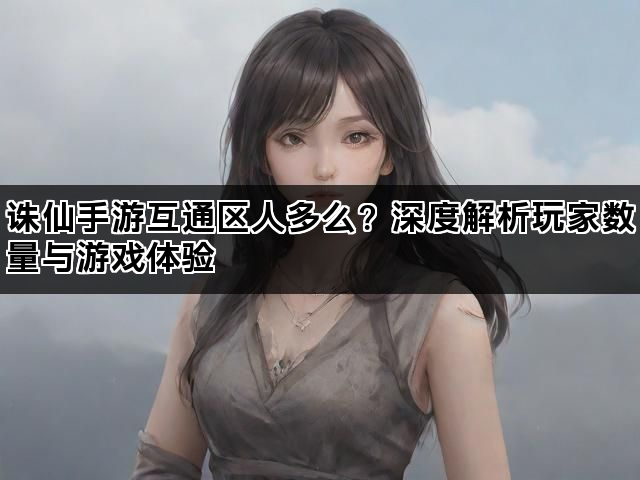 诛仙手游互通区人多么？深度解析玩家数量与游戏体验
