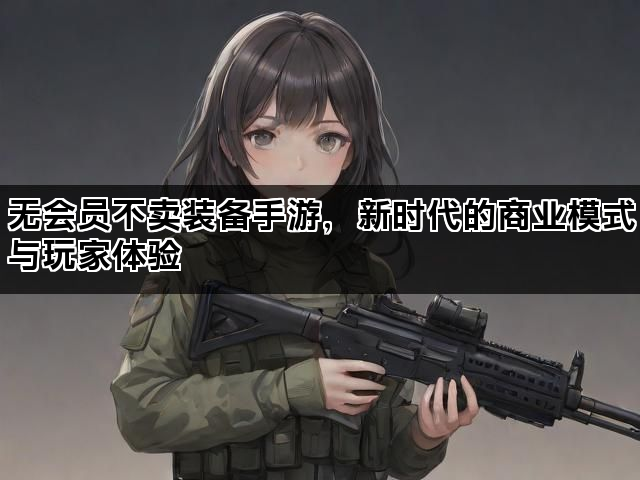 无会员不卖装备手游,新时代的商业模式与玩家体验 无会员不卖装备手游,新时代的商业模式与玩家体验