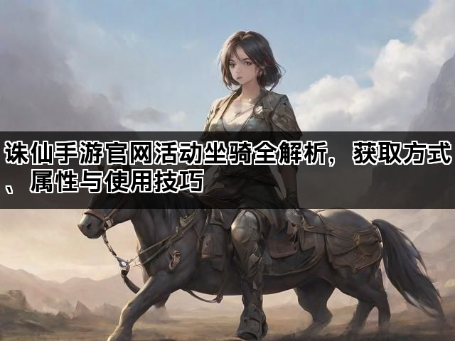 诛仙手游官网活动坐骑全解析，获取方式、属性与使用技巧