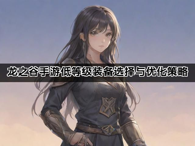 龙之谷手游低等级装备选择与优化策略