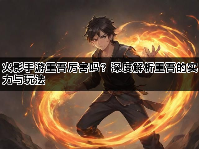火影手游重吾厉害吗？深度解析重吾的实力与玩法