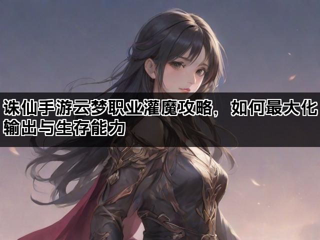 诛仙手游云梦职业灌魔攻略，如何最大化输出与生存能力