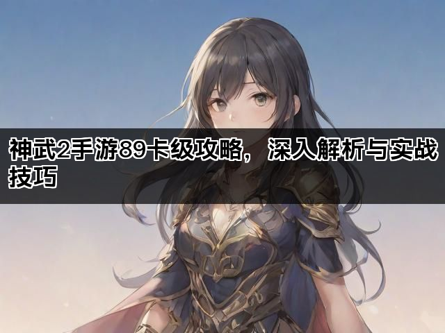 神武2手游89卡级攻略,深入解析与实战技巧 神武2手游89卡级攻略,深入解析与实战技巧
