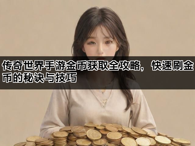 传奇世界手游金币获取全攻略，快速刷金币的秘诀与技巧