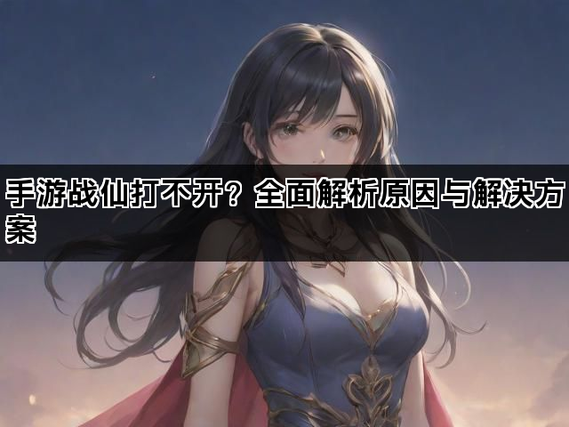 手游战仙打不开？全面解析原因与解决方案