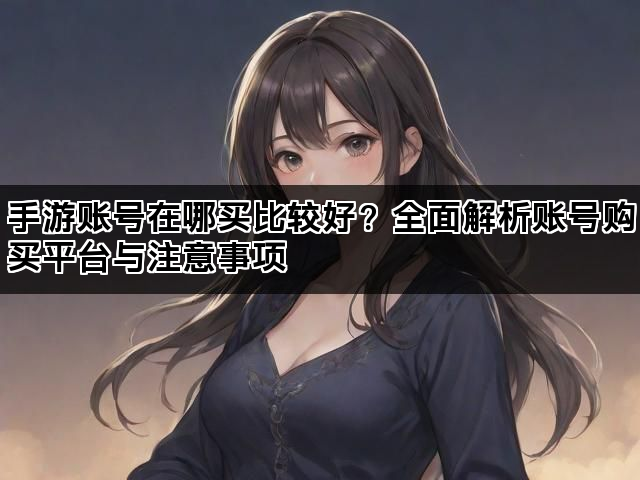 手游账号在哪买比较好？全面解析账号购买平台与注意事项