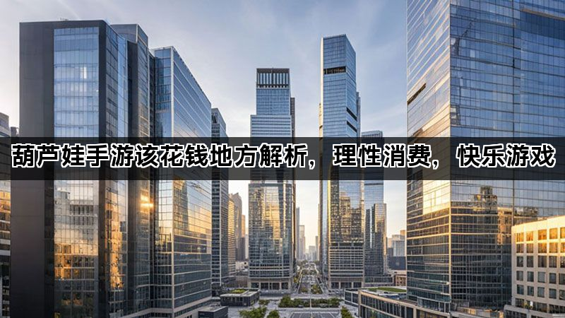 葫芦娃手游该花钱地方解析，理性消费，快乐游戏