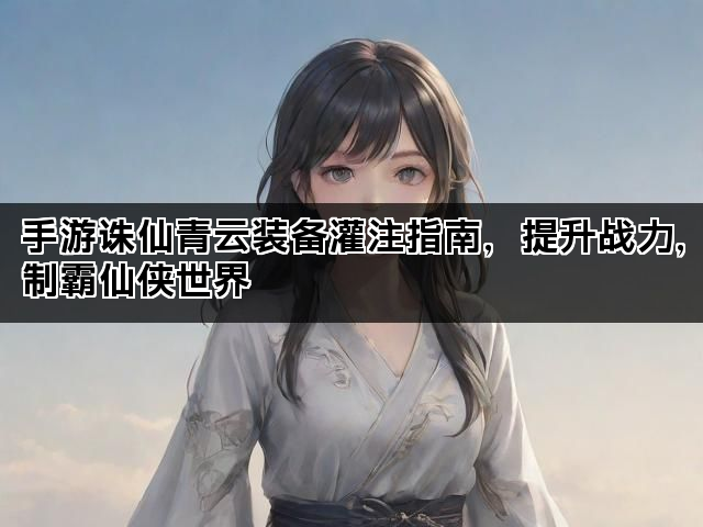 手游诛仙青云装备灌注指南，提升战力，制霸仙侠世界