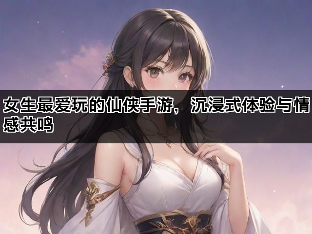 女生最爱玩的仙侠手游，沉浸式体验与情感共鸣
