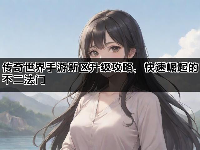 传奇世界手游新区升级攻略，快速崛起的不二法门
