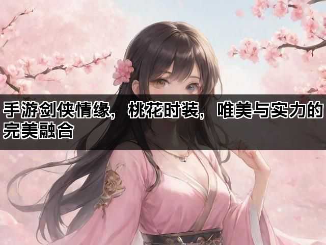手游剑侠情缘，桃花时装，唯美与实力的完美融合