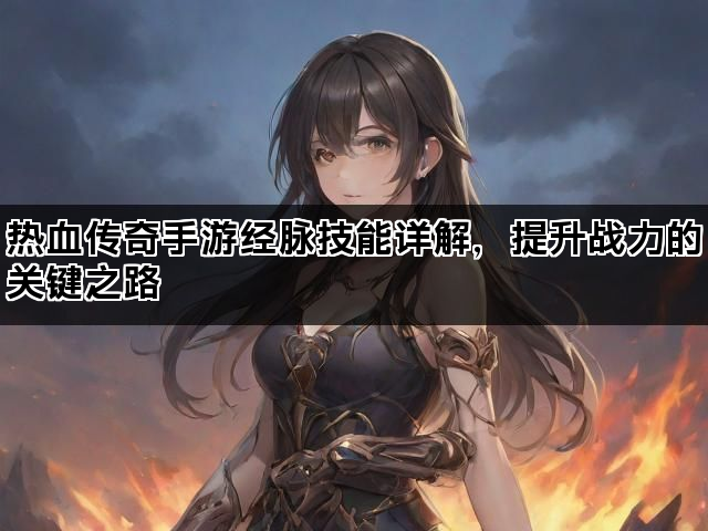 热血传奇手游经脉技能详解，提升战力的关键之路