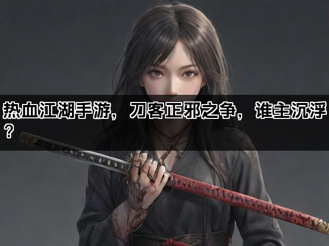 热血江湖手游，刀客正邪之争，谁主沉浮？