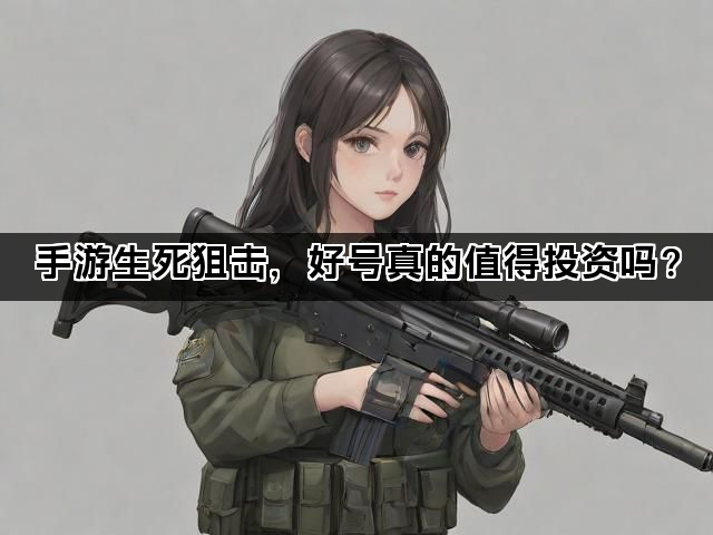 手游生死狙击，好号真的值得投资吗？