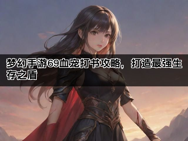 梦幻手游69血宠打书攻略，打造最强生存之盾