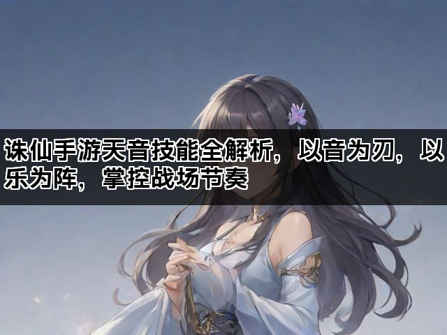 诛仙手游天音技能全解析，以音为刃，以乐为阵，掌控战场节奏