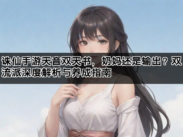 诛仙手游天音双天书，奶妈还是输出？双流派深度解析与养成指南
