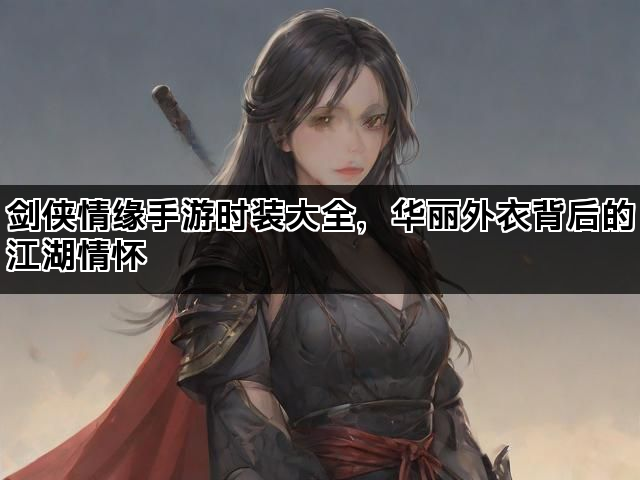 剑侠情缘手游时装大全，华丽外衣背后的江湖情怀