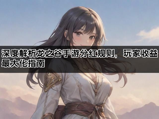 深度解析龙之谷手游分红规则，玩家收益最大化指南