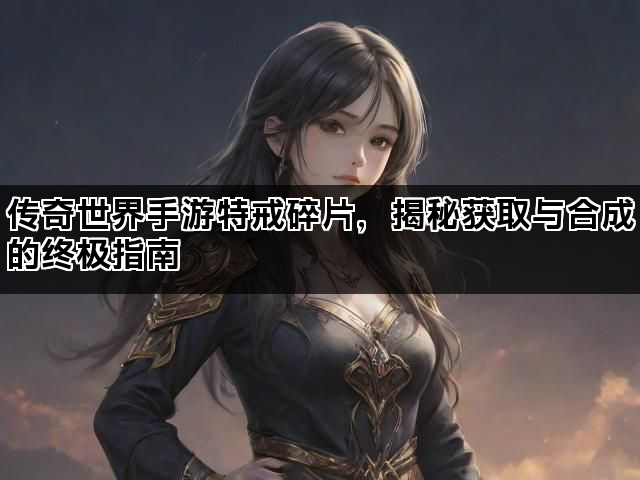 传奇世界手游特戒碎片，揭秘获取与合成的终极指南