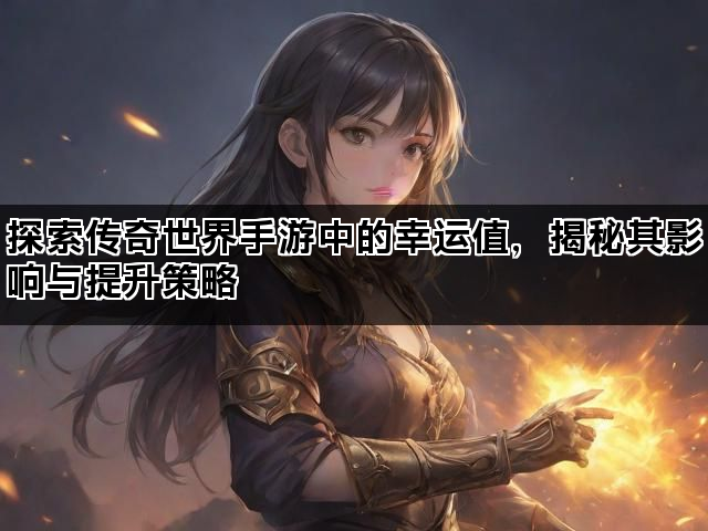 探索传奇世界手游中的幸运值，揭秘其影响与提升策略