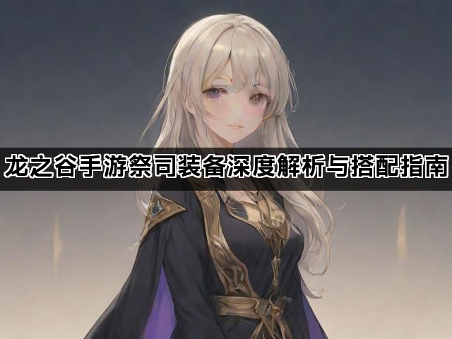 龙之谷手游祭司装备深度解析与搭配指南