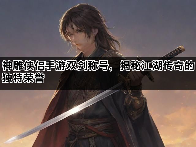 神雕侠侣手游双剑称号，揭秘江湖传奇的独特荣誉