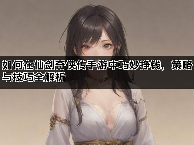 如何在仙剑奇侠传手游中巧妙挣钱,策略与技巧全解析 如何在仙剑奇侠传手游中巧妙挣钱,策略与技巧全解析