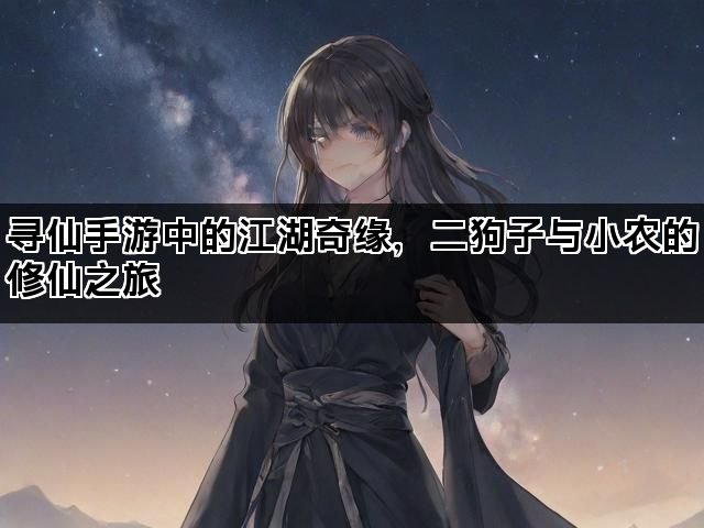 寻仙手游中的江湖奇缘，二狗子与小农的修仙之旅