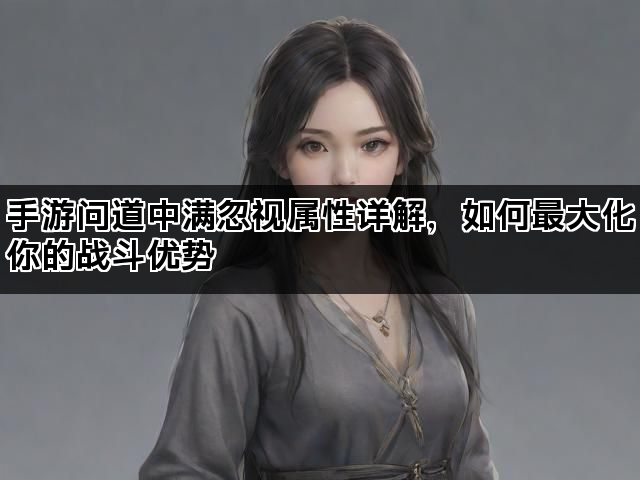 手游问道中满忽视属性详解,如何最大化你的战斗优势 手游问道中满忽视属性详解,如何最大化你的战斗优势