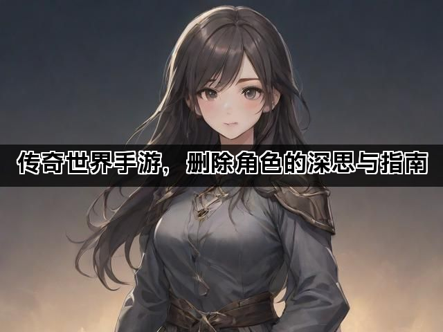传奇世界手游，删除角色的深思与指南