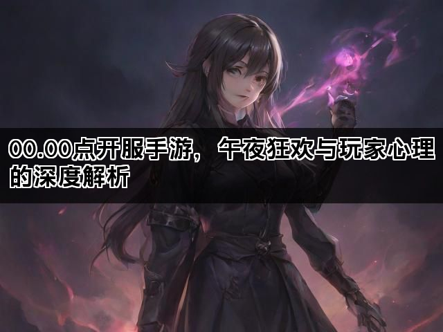 00.00点开服手游，午夜狂欢与玩家心理的深度解析
