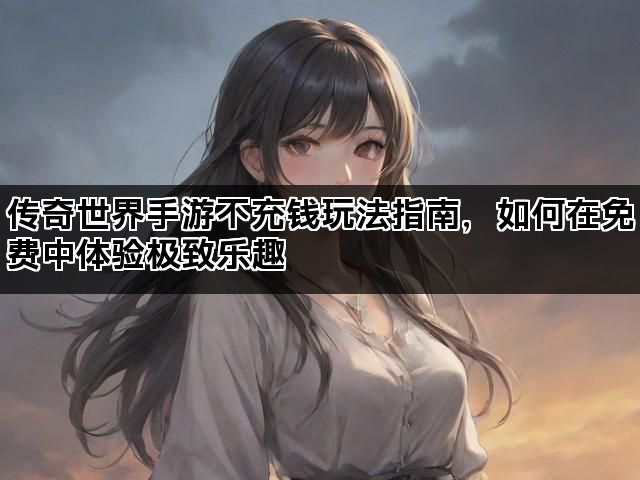 传奇世界手游不充钱玩法指南，如何在免费中体验极致乐趣